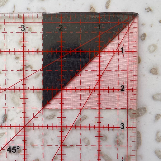 How to Trim a Half Square Triangle