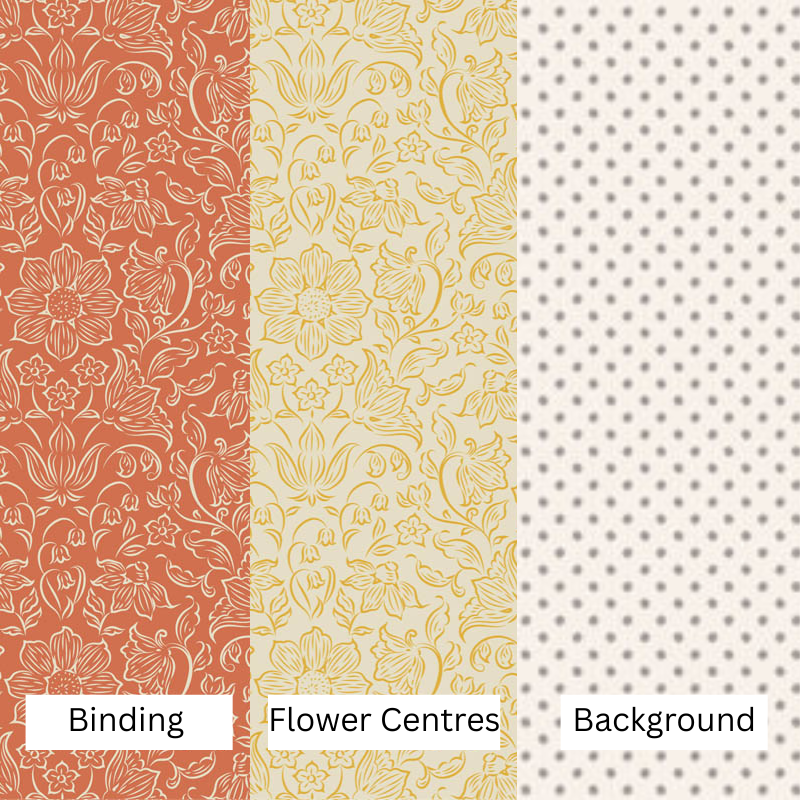 Big Blooms Tilda Songbird Fabric Bundle