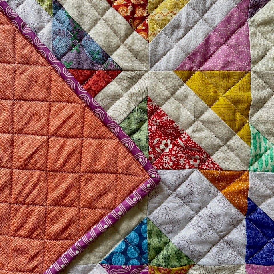 Noughts and Crosses Quilt- Scrap Friendly Paper Pattern