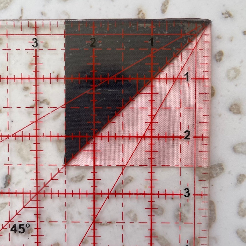 How to Trim a Half Square Triangle