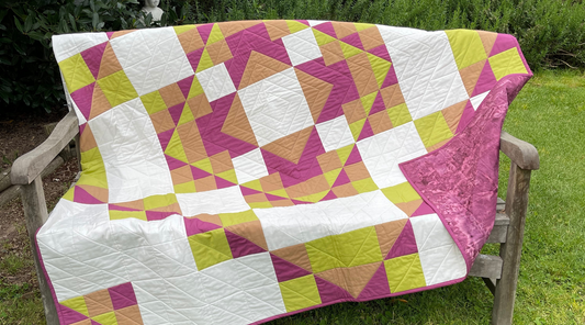 Kaleidoscope Quilt Featured in Make Modern Magazine