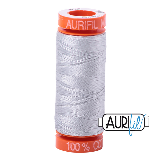 Aurifil 50wt Cotton Mako' - 2600 - Dove