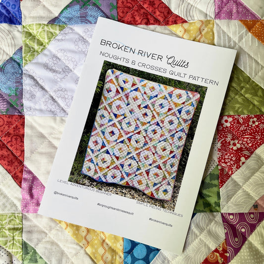 Noughts and Crosses Quilt- Scrap Friendly Paper Pattern