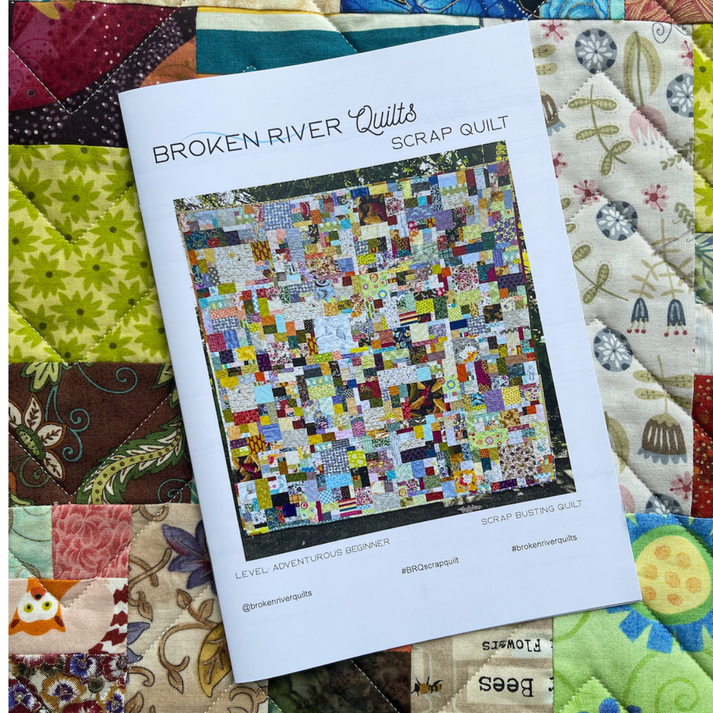 Scrap Quilt - A Scrap Busting Quilt PDF Pattern – Broken River Quilts