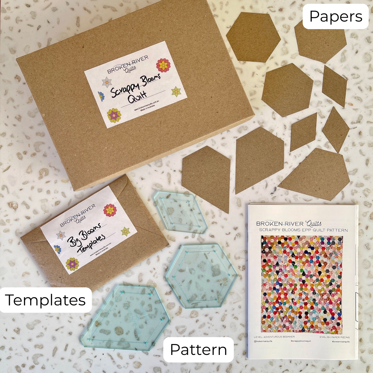 Scrappy Blooms EPP Bundle Details