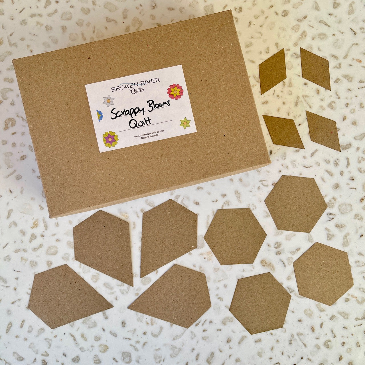 Scrappy Blooms Paper Pieces