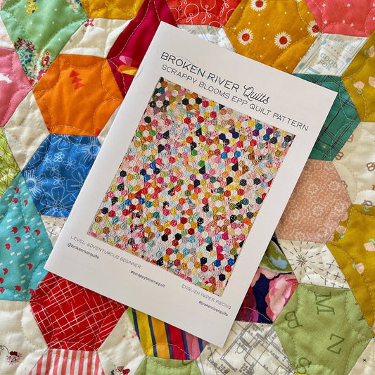 Scrappy Blooms EPP Pattern