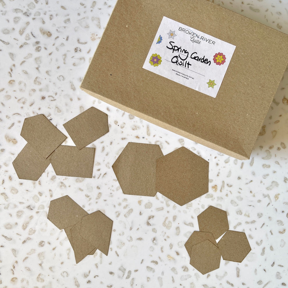 Spring Garden Paper Pieces – Broken River Quilts